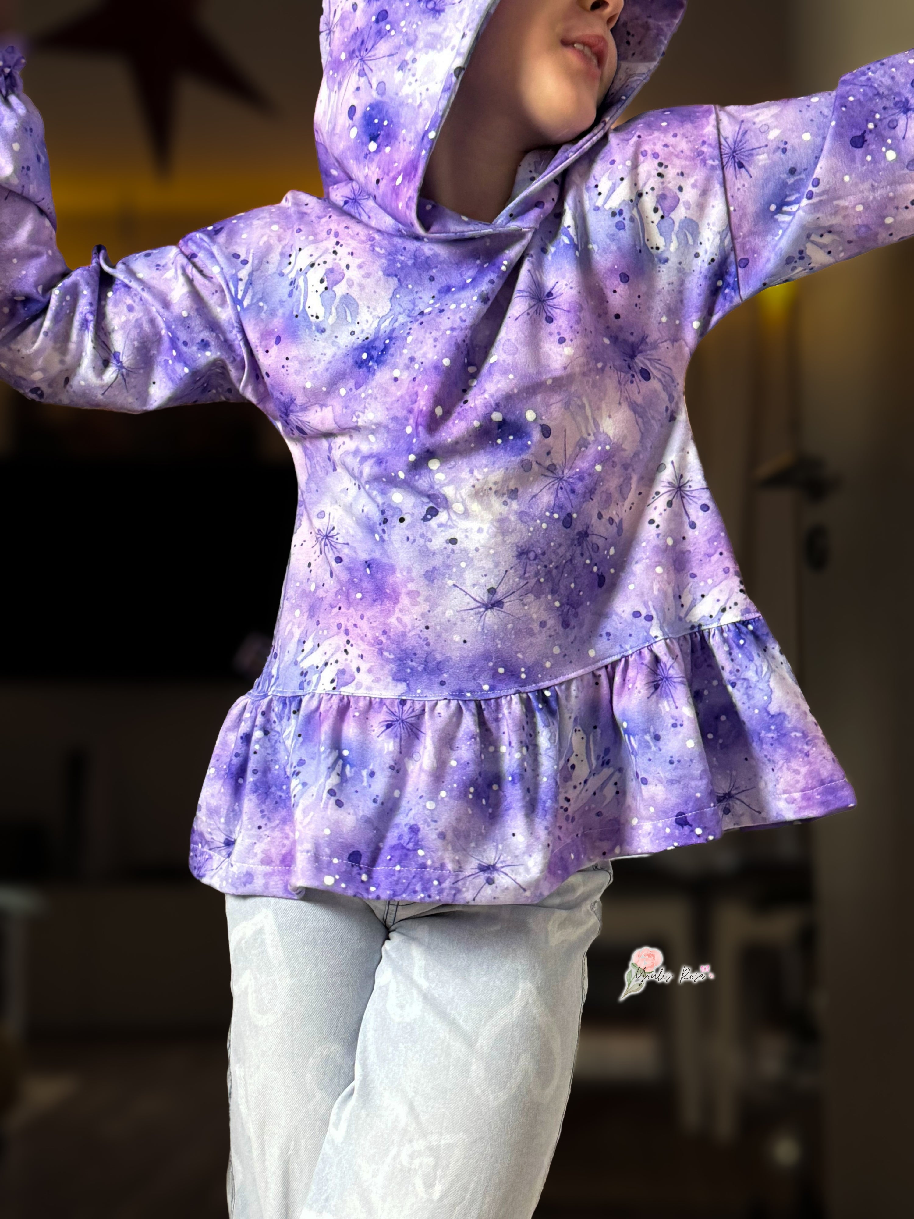 Lila Kombi Aktuellevorbestellung Stoff